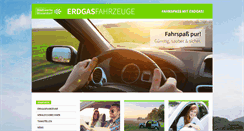 Desktop Screenshot of erdgasautos.de